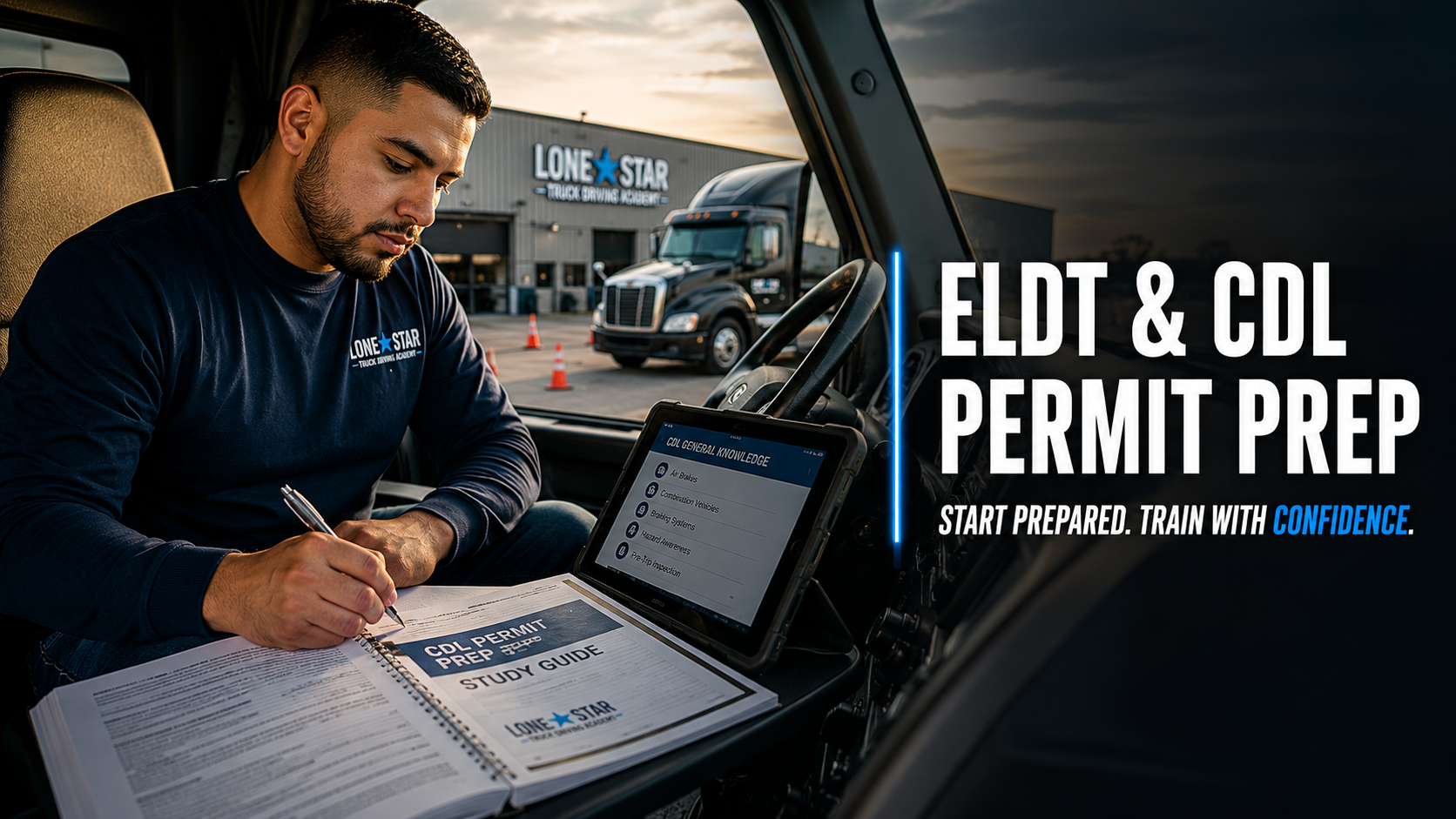 ELDT theory certification and CDL permit prep